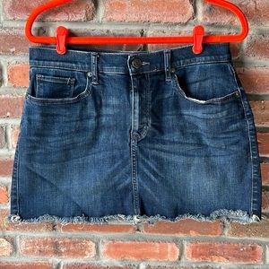 Express Denim Mini Skirt